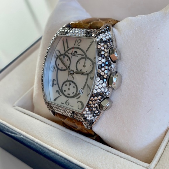 Van Der Bauwede Snake Magnum With Diamonds & Mother of Pearl Dial Unisex Watch - Picture 5 of 15